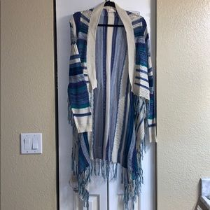 Altar’dState fringe cardigan